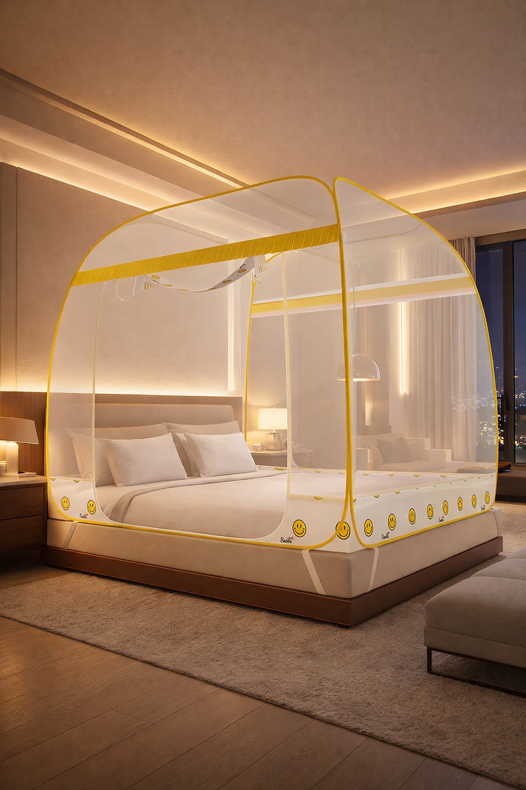 Màn chụp, mùng chụp đỉnh vuông loại cao cấp